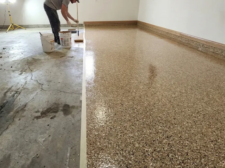 Epoxy Flake Floor